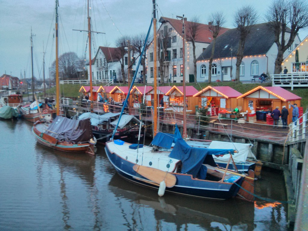 Weihnachtsmarkt in Carolinensiel - Weihnachtsbuden