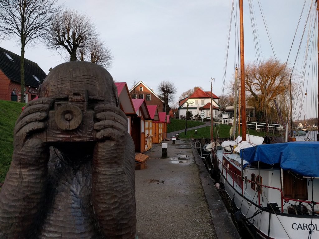 Büdchen beim Wintermarkt in Carolinensiel 2017