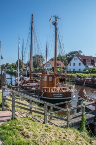 Schiff Gebrüder im Museumshafen in Carolinensiel